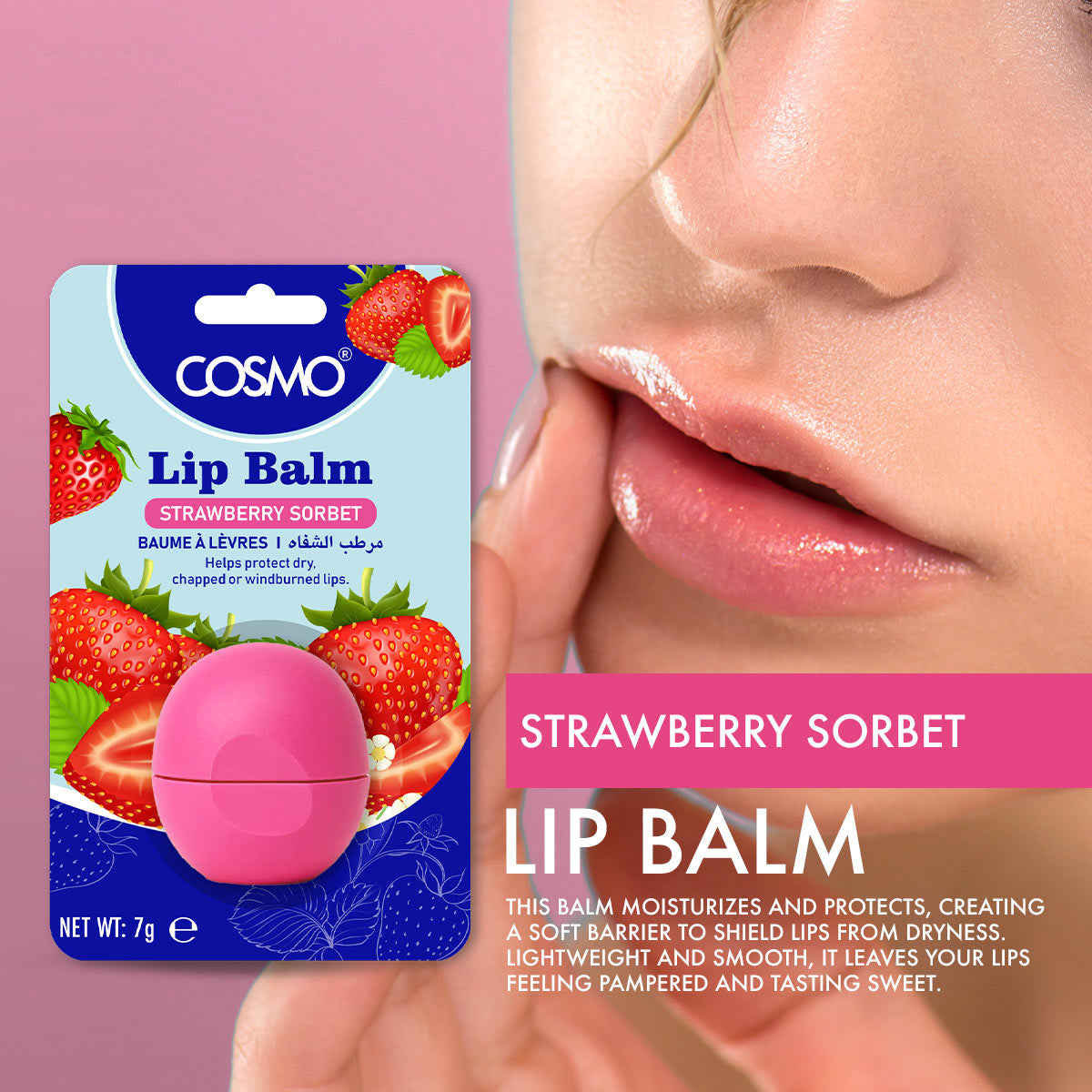 Strawberry Sorbet Lip Balm